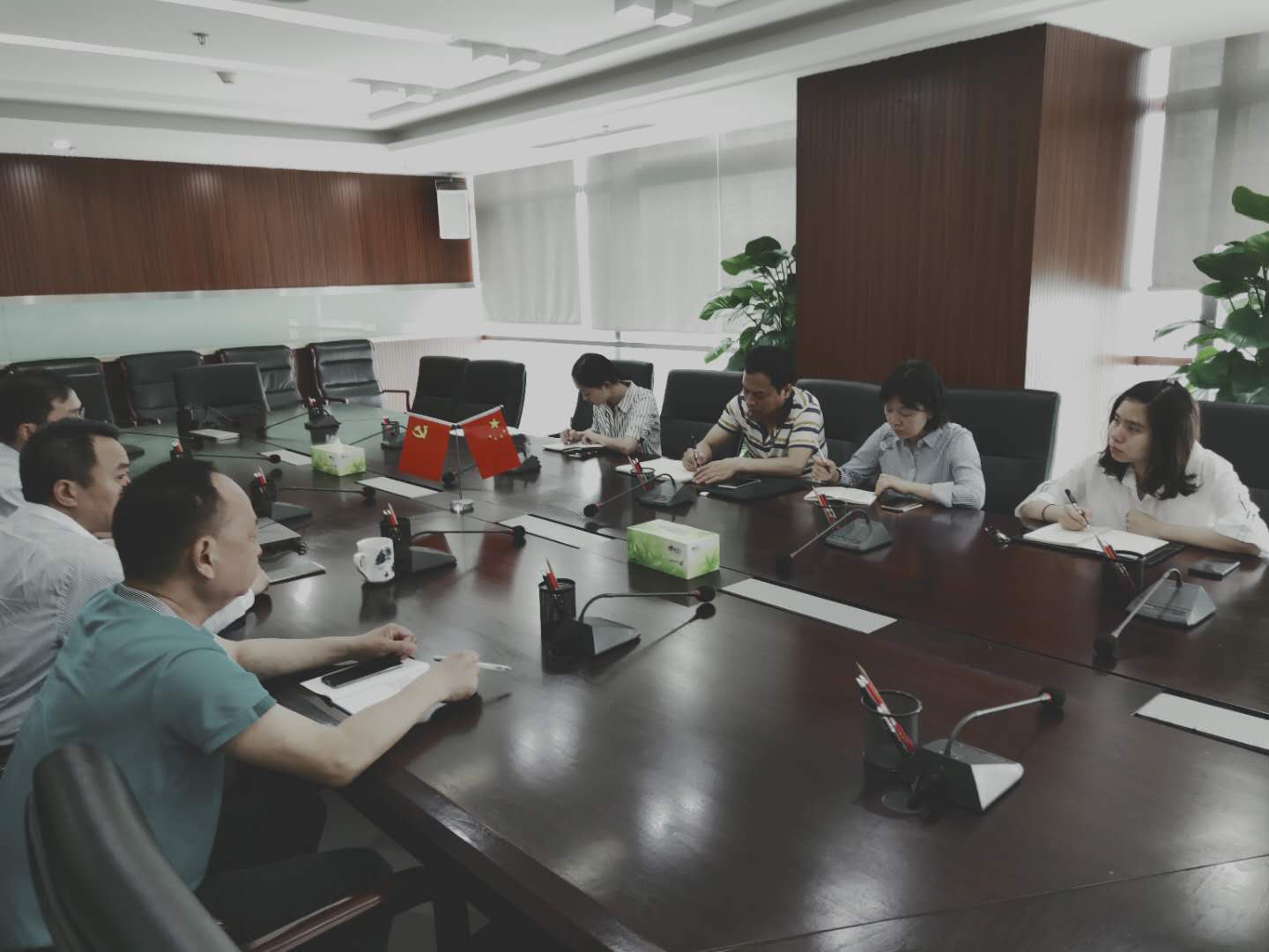 公司紀委到四川能投交流學習紀檢監(jiān)察工作經(jīng)驗