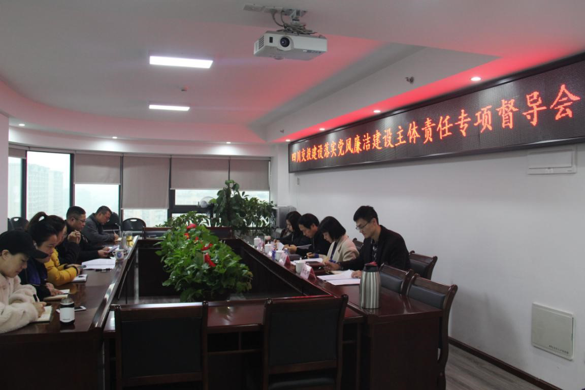 夯實(shí)主體責(zé)任  強(qiáng)化廉潔建設(shè)——公司紀(jì)委扎實(shí)開(kāi)展黨風(fēng)廉潔建設(shè)主體責(zé)任專項(xiàng)督查
