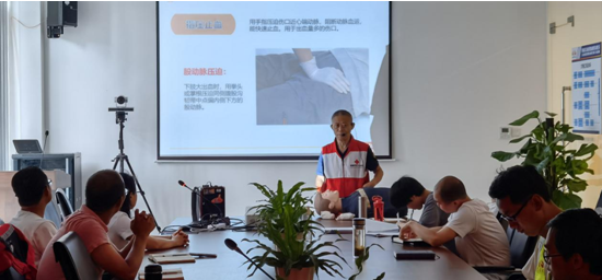 人人學急救 急救為人人 四川交建集團成綿擴容TJ7-1項目部聚焦“黨建+安全”著力推動黨建與安全生產(chǎn)有機融合